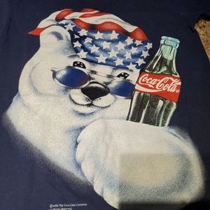 Vintage Coca Cola Coke Polar Bear 1995 Single Y40